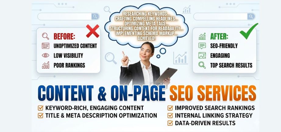 Content & On-Page SEO Services Content & On-Page SEO Services