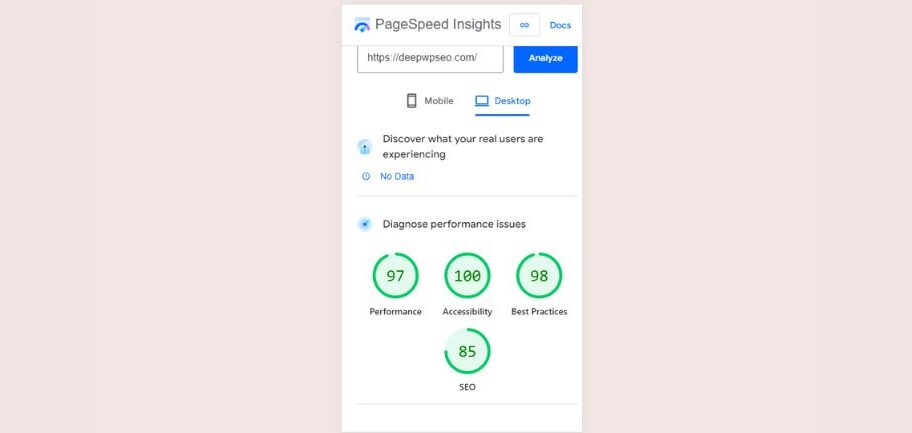 WordPress Speed Optimization MOBILE