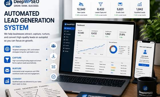 DeepWPSEO Automated Marketing Framework